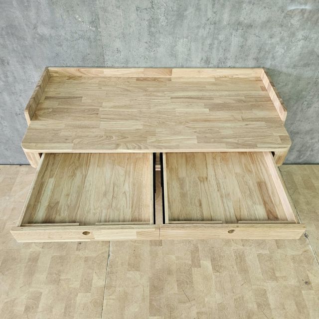 Bàn làm việc 123x60x80cm gỗ cao su BD68201