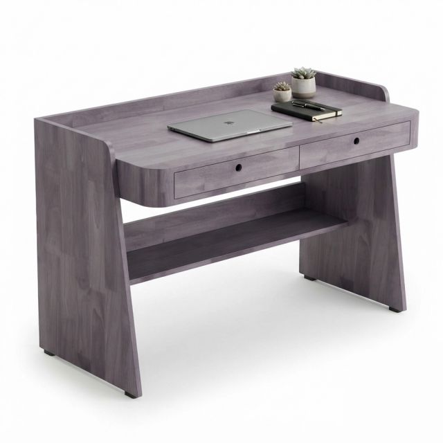 Bàn làm việc 123x54x80cm gỗ cao su BD68201