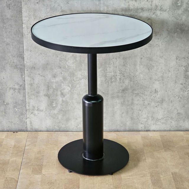 Bàn cafe tròn 60cm mặt ceramic CFD68292