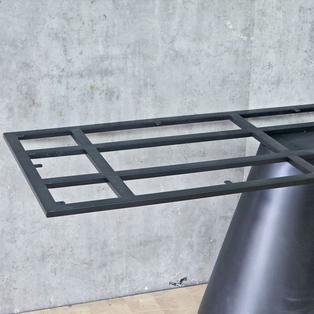 Chân bàn sắt 290x70cm sơn tĩnh điện CHB68133