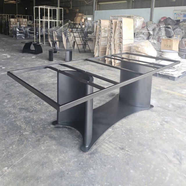 Chân bàn ăn 238x108cm sơn tĩnh điện CHB68136