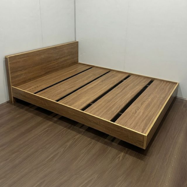 Giường ngủ VEGA gỗ plywood khung sắt lắp ráp GN68066