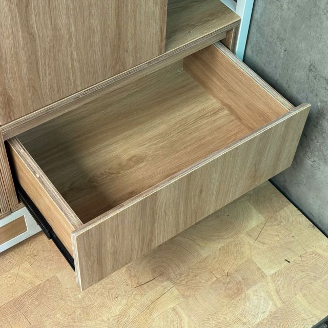 Giường tầng 250x222x180cm gỗ plywood khung sắt lắp ráp GT031
