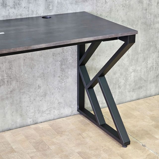 Bàn làm việc 120x60cm gỗ cao su chân hệ KConcept HBKC063