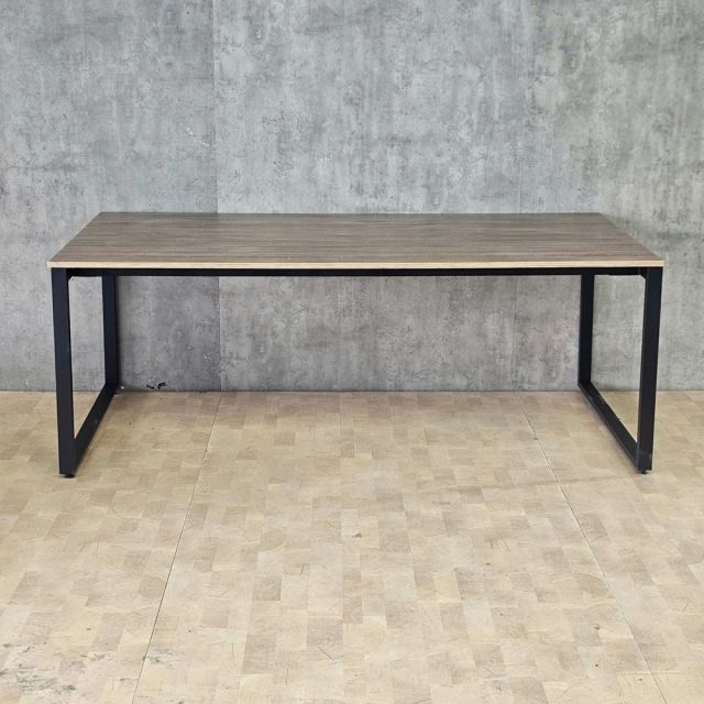Bàn làm việc 200x100x75cm gỗ plywood chân hệ Rectang HBRT151
