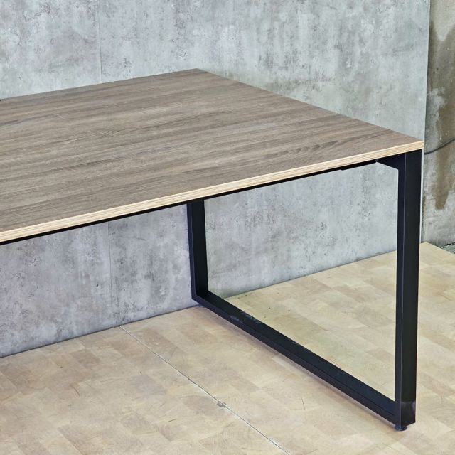 Bàn làm việc 200x100x75cm gỗ plywood chân hệ Rectang HBRT151