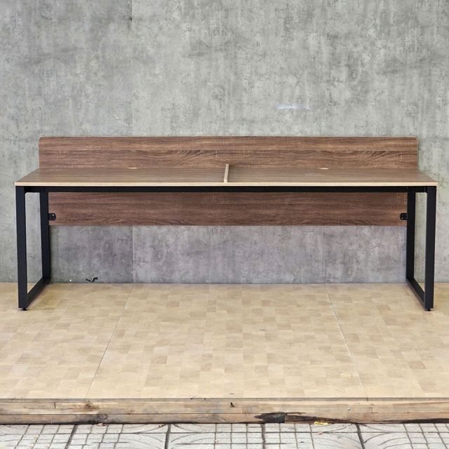 Bàn làm việc kích thước lớn 240x80cm gỗ plywood hệ Rectang HBRT154
