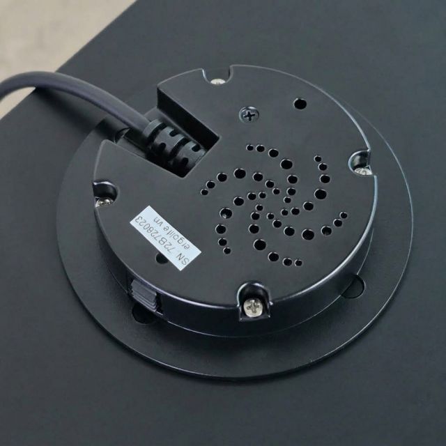 Đế sạc không dây âm bàn mặt kính 15W chuẩn Qi HOEXH702