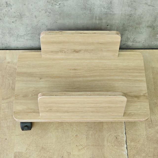 Kệ để CPU có bánh xe gỗ Plywood phủ melamin KCPU68009