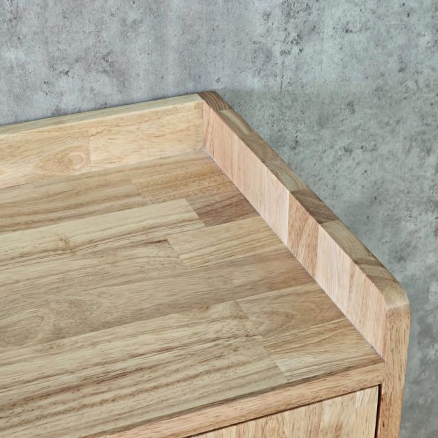 Tủ kệ giày dép di động 60x35x110cm gỗ cao su KG68140