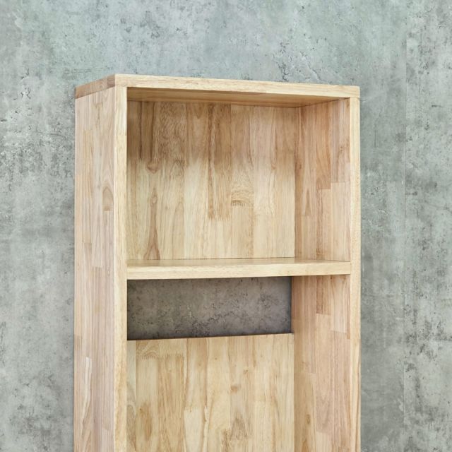 Tủ kệ bếp có ngăn kéo 40x40x170cm gỗ cao su chân sắt KTB68282