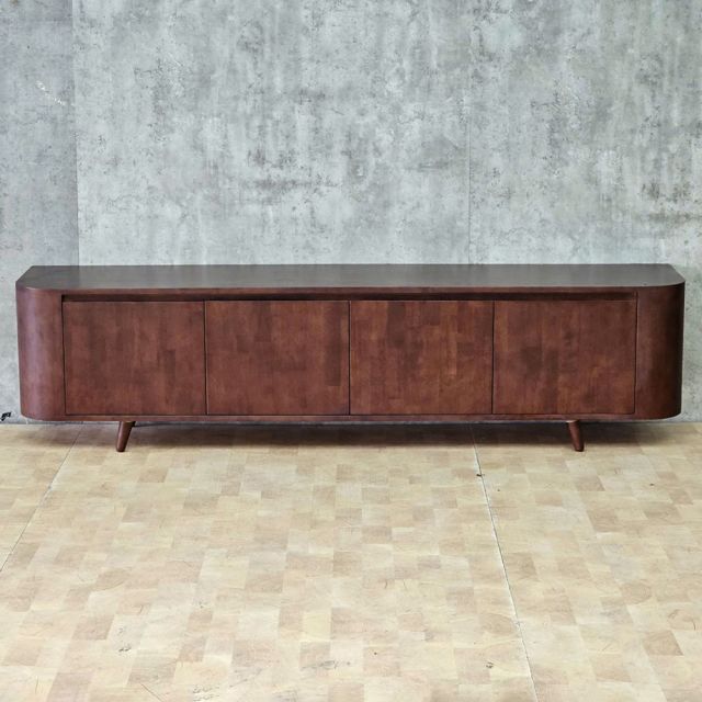 Kệ để tivi 200x40x50cm gỗ cao su KTV68150