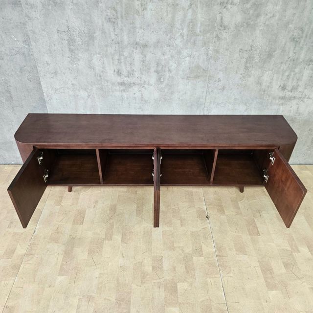 Kệ để tivi 200x40x50cm gỗ cao su KTV68150