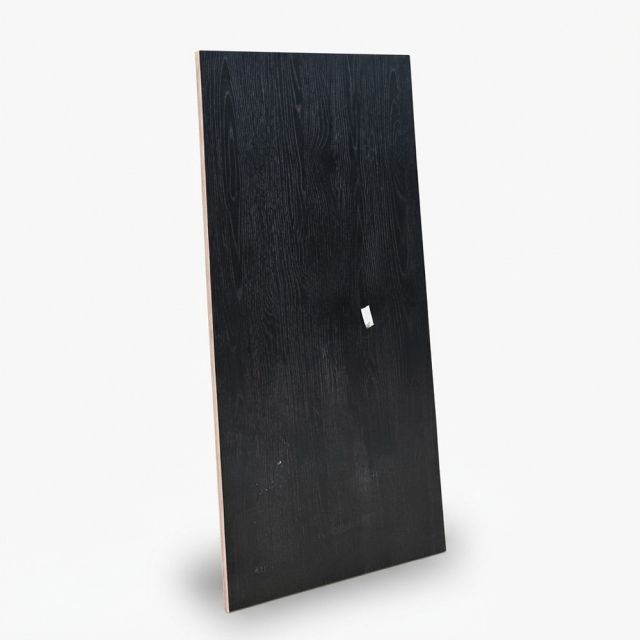Mặt bàn làm việc 120x60cm gỗ plywood phủ melamin màu đen vân gỗ MB064