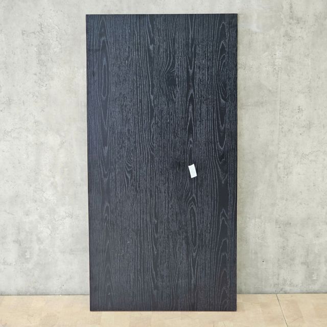 Mặt bàn làm việc 120x60cm gỗ plywood phủ melamin màu đen vân gỗ MB064