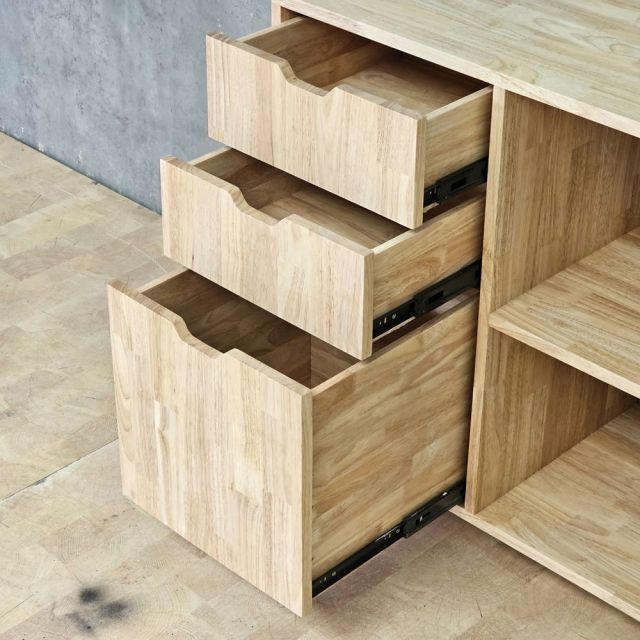 Tủ hồ sơ di động gỗ tự nhiên TCN68041