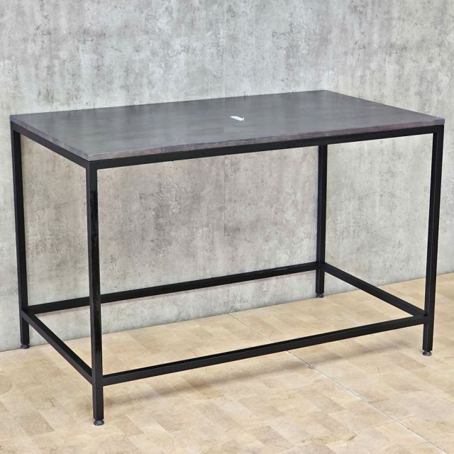 Bàn thao tác vải 120x70x80cm gỗ cao su chân sắt WSTB009