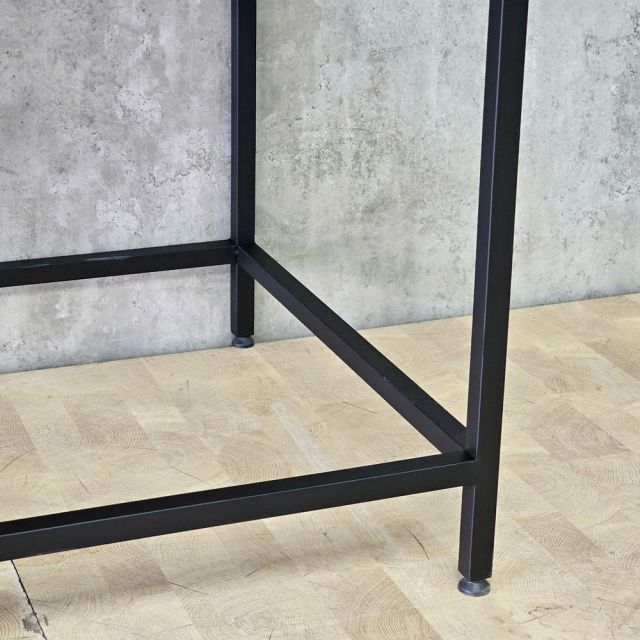 Bàn thao tác vải 120x70x80cm gỗ cao su chân sắt WSTB009
