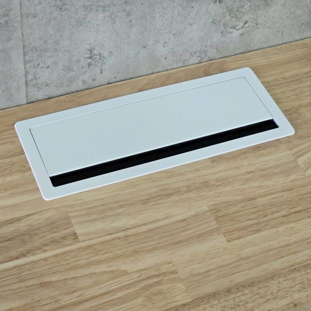 Bàn ZDesk tích hợp hộp điện âm bàn 140x70cm gỗ cao su chân sắt hệ Rectang ZD047
