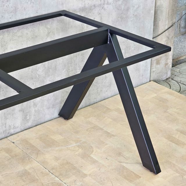 Chân bàn sắt 220x80cm sơn tĩnh điện CHB68139