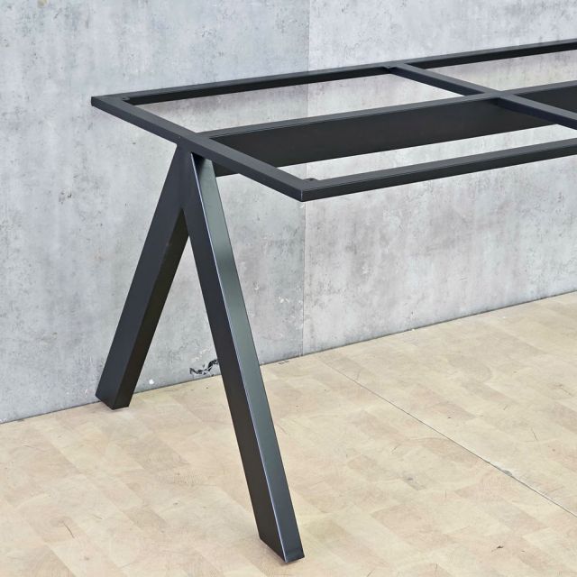 Chân bàn sắt 220x80cm sơn tĩnh điện CHB68139