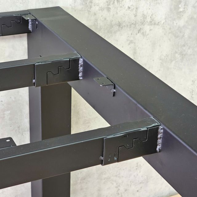 Chân bàn sắt 170x90cm sơn tĩnh điện CHB68140