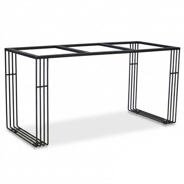Chân bàn sắt uốn cong tạo hình  sơn tĩnh điện CHB68141