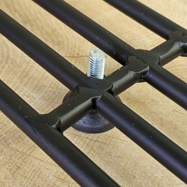 Chân bàn sắt uốn cong tạo hình sơn tĩnh điện CHB68141