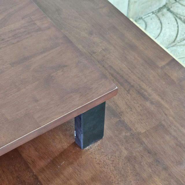 Bàn gác tủ 160x80cm gỗ cao su chân chữ X HBXC078
