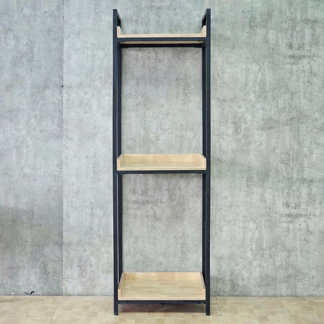 Kệ máy giặt 70x63x220cm gỗ plywood chân sắt KMG68041