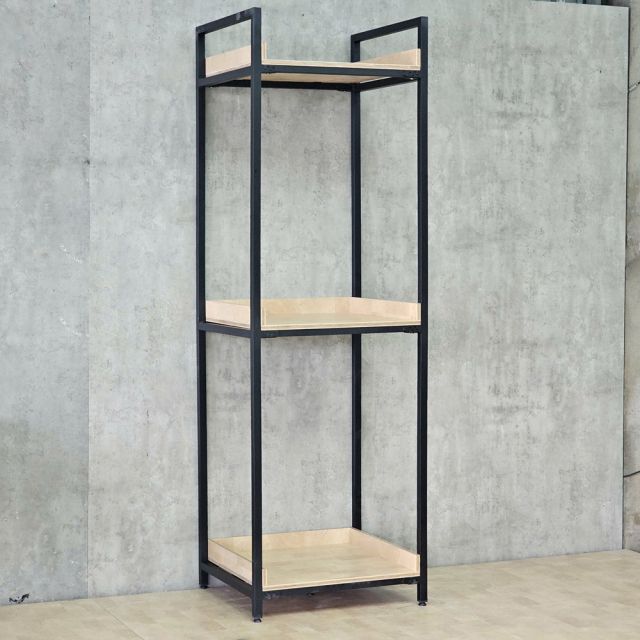 Kệ máy giặt 70x63x220cm gỗ plywood chân sắt KMG68041