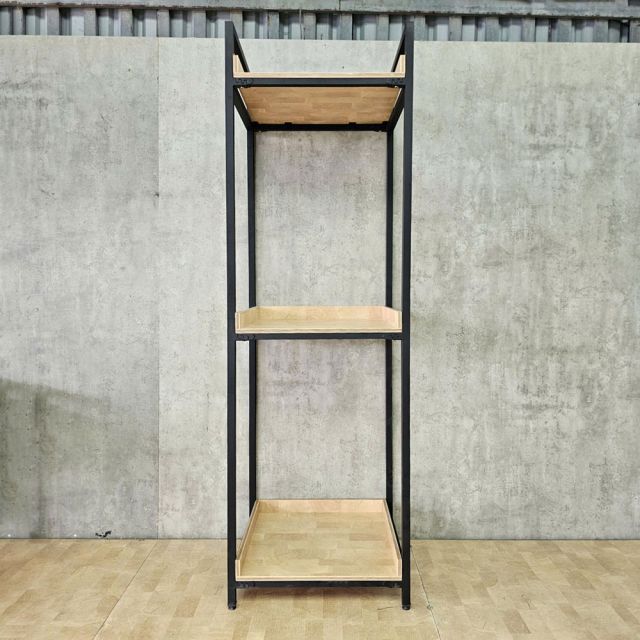 Kệ máy giặt 70x63x220cm gỗ plywood chân sắt KMG68041