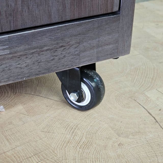 Kệ sách di động 120x30x60cm gỗ cao su KS68340