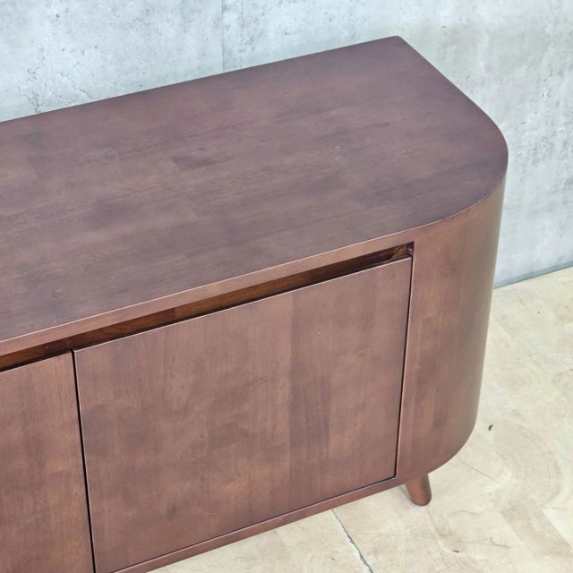 Kệ để tivi KINN2 200x40x50cm gỗ cao su KTV68151