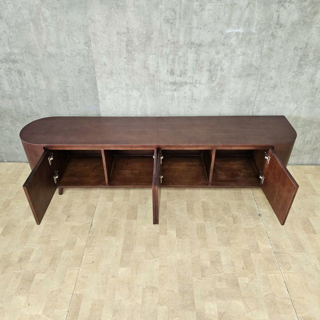 Kệ để tivi KINN2 200x40x50cm gỗ cao su KTV68151
