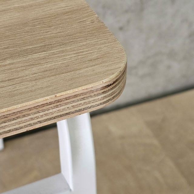 Ghế học sinh 40x40x79cm gỗ plywood chân sắt sơn tĩnh điện SC054