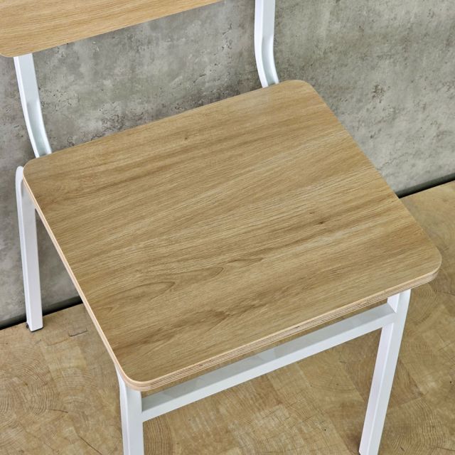 Ghế học sinh 40x40x79cm gỗ plywood chân sắt sơn tĩnh điện SC054