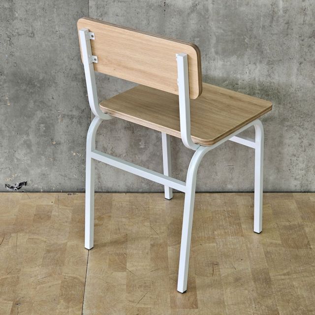 Ghế học sinh 40x40x79cm gỗ plywood chân sắt sơn tĩnh điện SC054