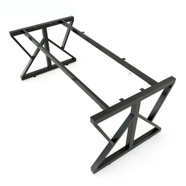 HCKC009 - Chân bàn sắt hệ KConcept 180x90 lắp ráp HCKC009 - Chân bàn sắt hệ KConcept 180x90 lắp ráp