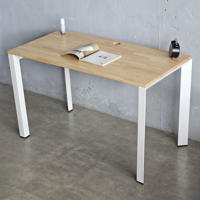 Bàn làm việc 60x120cm hệ Trian chân sắt tam giác HBTA002