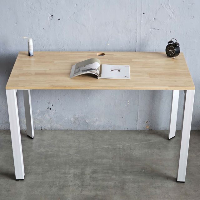 Bàn làm việc 60x120cm hệ Trian chân sắt tam giác HBTA002