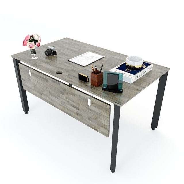 HBTA006 - Bàn làm việc 80x140cm hệ Trian chân sắt tam giác HBTA006 - Bàn làm việc 80x140cm hệ Trian chân sắt tam giác
