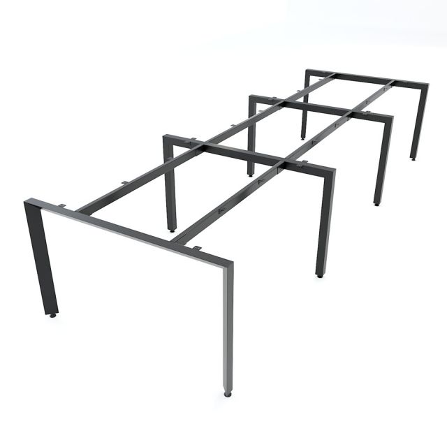 HCTA013 - Chân bàn cụm 6 chỗ ngồi hệ Trian Concep 360x120 lắp ráp HCTA013 - Chân bàn cụm 6 chỗ ngồi hệ Trian Concep 360x120 lắp ráp