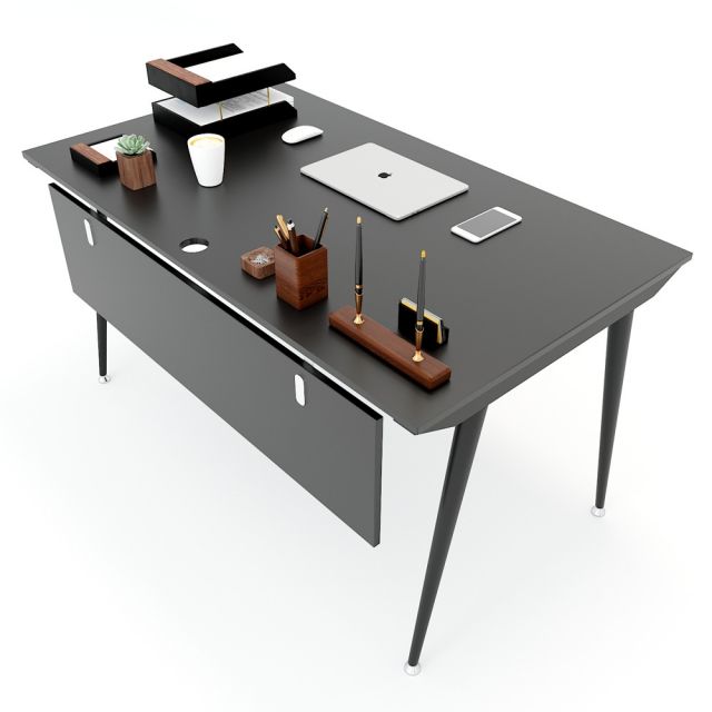 HBCO006 - Bàn làm việc 80x140cm hệ CONE chân sắt lắp ráp HBCO006 - Bàn làm việc 80x140cm hệ CONE chân sắt lắp ráp