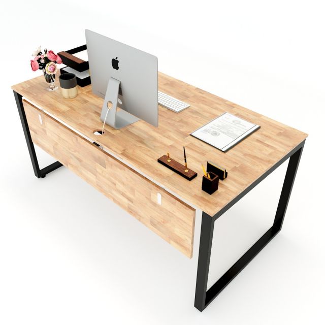 Bàn làm việc 160x80 Rectang Concept lắp ráp HBRT007 Bàn làm việc 160x80 Rectang Concept lắp ráp HBRT007