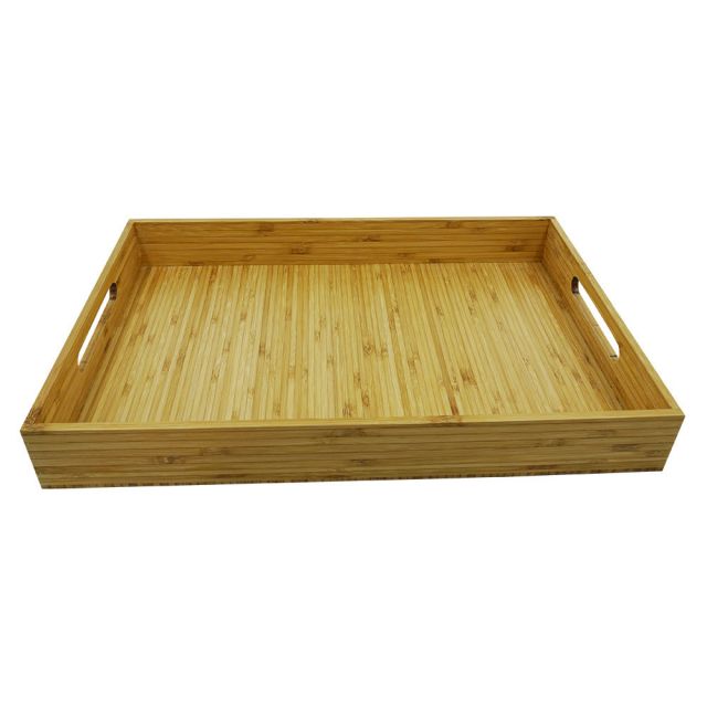 PKT006 - Khay tre bưng đồ nhà hàng ( 50x35x5cm)