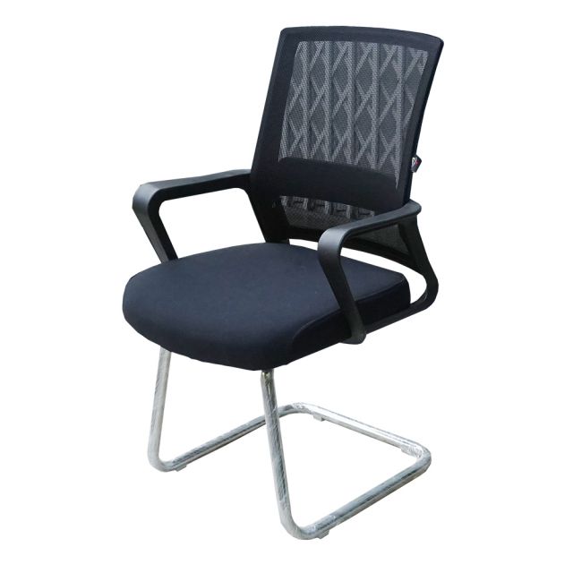 Ghế chân quỳ phòng họp màu đen chân tròn HOCQ68015 Ghế chân quỳ phòng họp màu đen chân tròn HOCQ68015