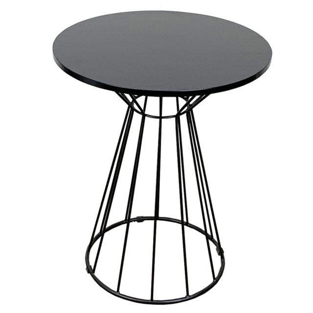 Bàn cafe gỗ CAO SU tròn 60cm chân cổ lọ nhỏ nhiều màu CFD68048 Bàn cafe gỗ CAO SU tròn 60cm chân cổ lọ nhỏ nhiều màu CFD68048