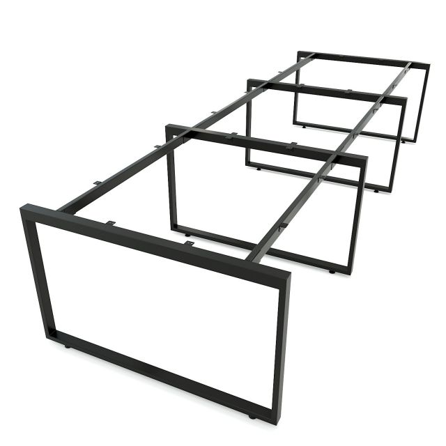 HCRT014- Chân sắt bàn cụm 6 hệ Rectang 120x360cm lắp ráp HCRT014- Chân sắt bàn cụm 6 hệ Rectang 120x360cm lắp ráp