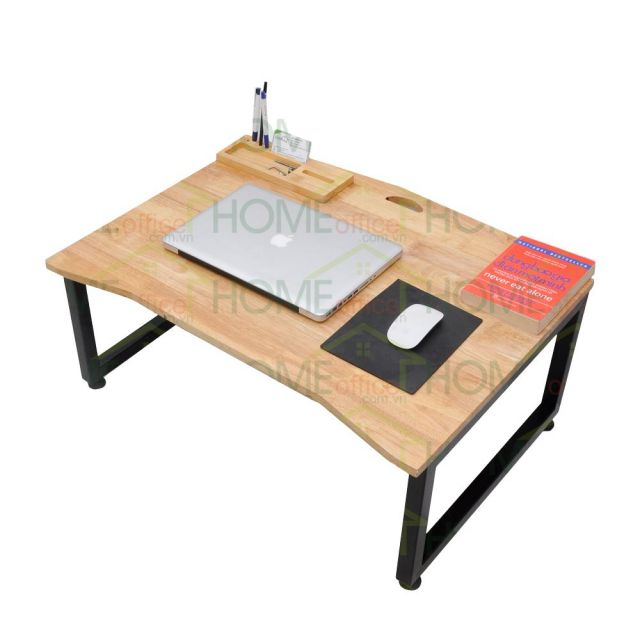 Bàn làm việc ngồi bệt 80x60cm gỗ cao su chân gấp IDE68003 Bàn làm việc ngồi bệt 80x60cm gỗ cao su chân gấp IDE68003